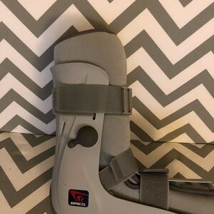 Gray Orthopedic Walking Boot